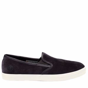 Timberland Dausette slip on velvet black shoes